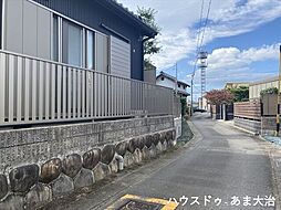 あま市坂牧郷:前面道路