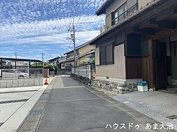 あま市坂牧郷:前面道路