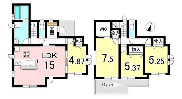 4LDKの間取りです!