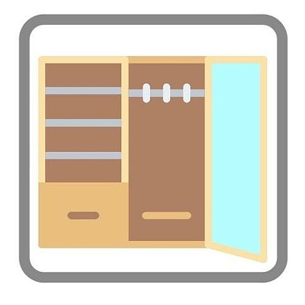 【全室収納付き】全ての部屋に収納が備わっているため、家族ごとに持ち物を分けて整理しやすく、生活空間をすっきり保てます！日々の片付けがしやすく、暮らしのリズムが整いやすい嬉しいポイントです♪
