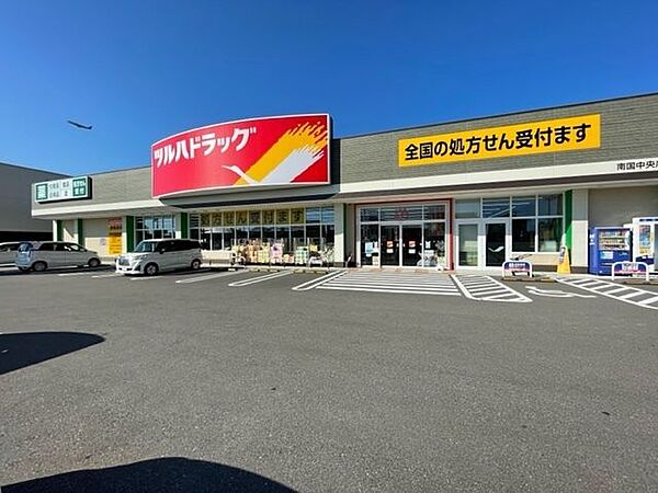 ツルハドラッグ南国中央店 2800m