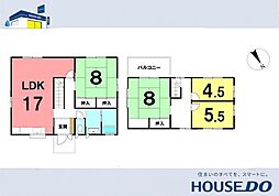 ＼野市町西野　中古戸建／ 4LDKの間取り