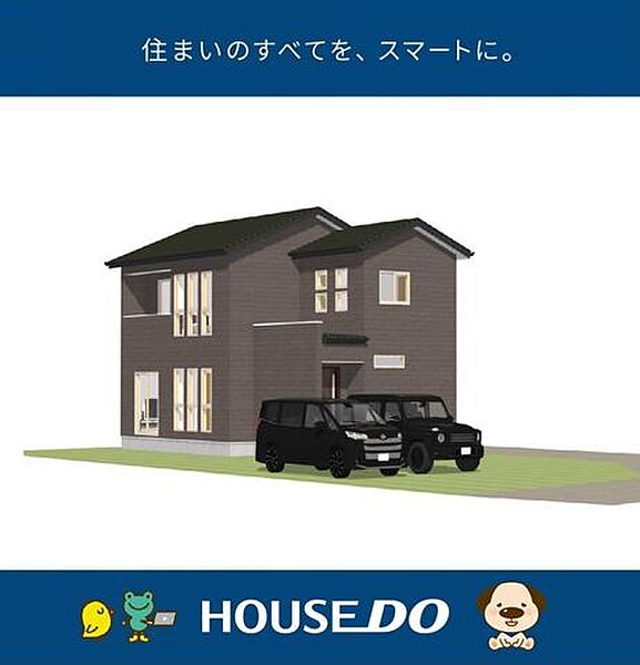 建物プラン例（外観パース)