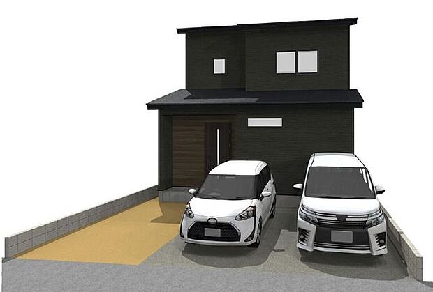 建物プラン例（外観パース)