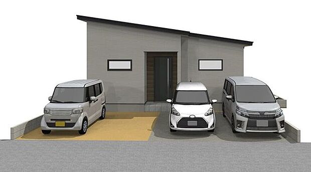 建物プラン例（外観パース)
