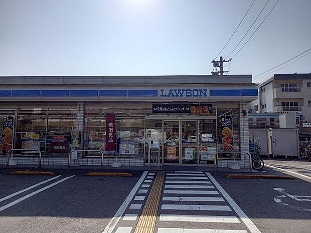 ローソン伊野枝川駅 550m
