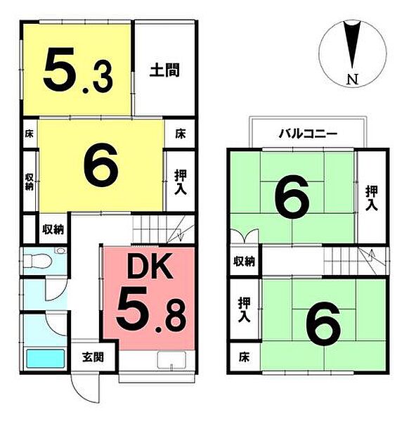 間取り：339000054109