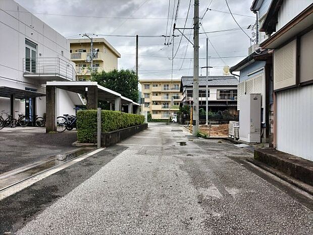 ★江陽小学校★西側道路 南から北方向
