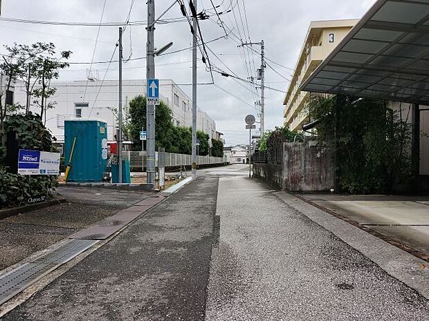 ★江陽小学校★北側道路 東から西方向