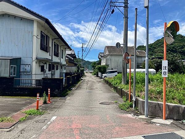 ★宇佐小学校★東側道路　北から南方向