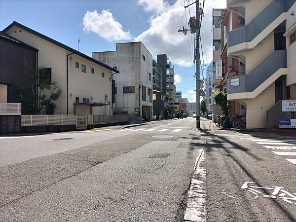 ★江ノ口小学校★北側道路 東から西方向