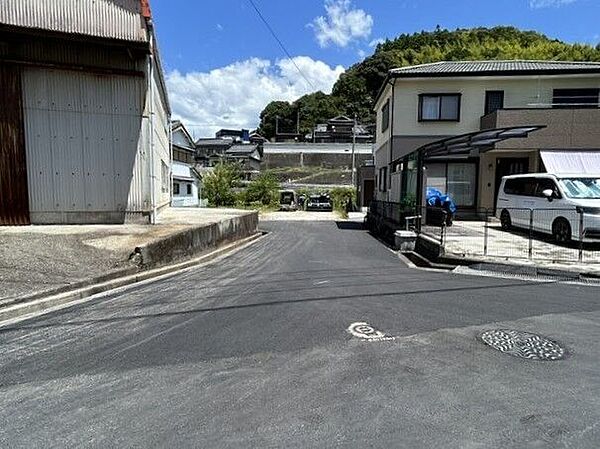 ★朝倉第二小学校★東側道路 南から北方向