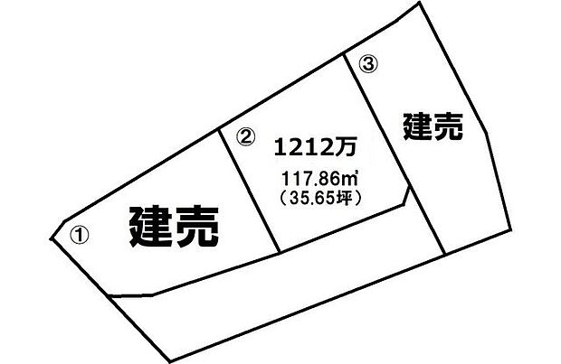 建築条件付きです!モデルハウスのご見学可能です!