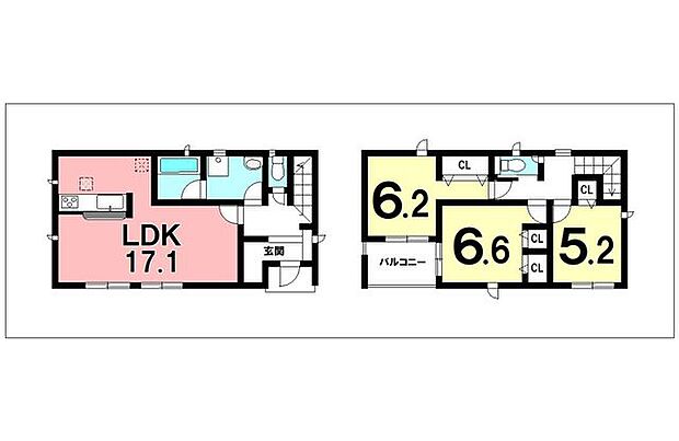 3LDK、オール電化、浴室暖房乾燥機【建物面積87.06m2(26.33坪)】