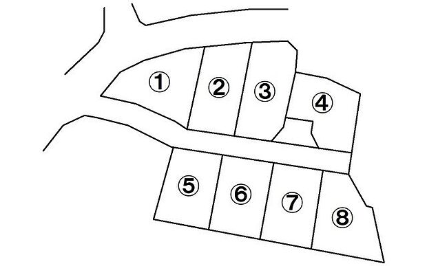 全8区画 建築条件付き
