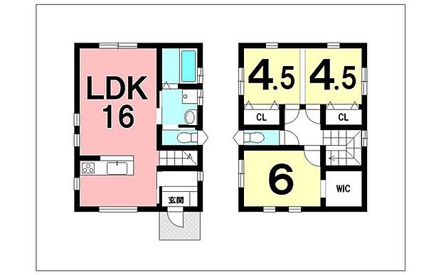 3LDK+WIC、オール電化、省令準耐火構造【建物面積79.48m2(24.04坪)】