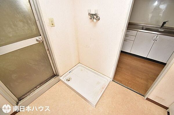 【洗濯機置場】洗濯パン付きです♪