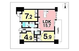 間取図画像 3LDK