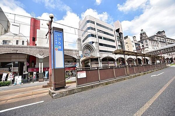 【市電/いづろ通】鹿児島市金生町にある鹿児島市電の停留所です。 560m