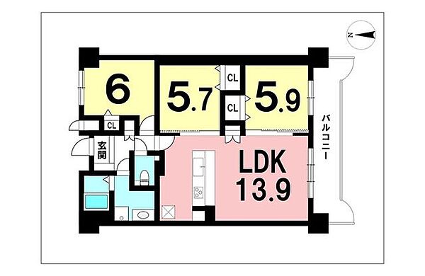 間取り：346000046840