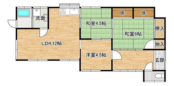 間取り：342000013585