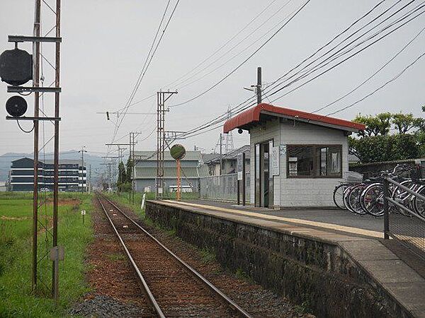 一畑電鉄北松江線武志駅 1151m