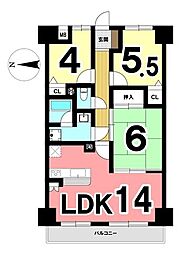 間取図画像 3LDK