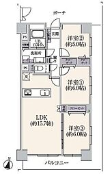 6階部分南東向き角住戸