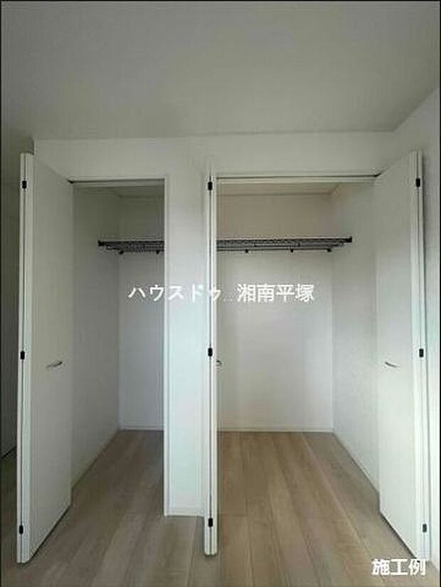 施工例クローゼット