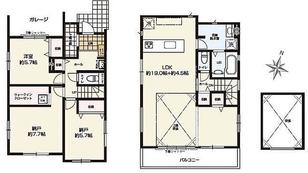 ※図面と現況が異なる場合は現況優先となります。