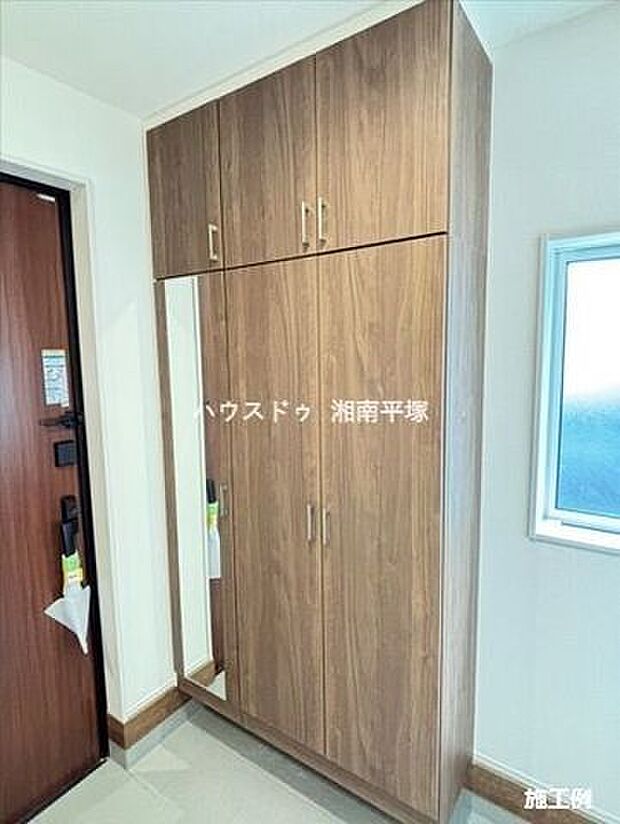 施工例シューズボックス