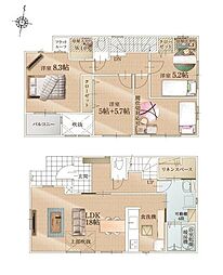 黒部丘間取り変更可能な3LDK