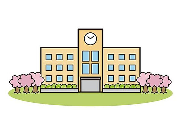 松江市立母衣小学校 750m