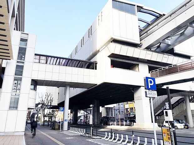 【モノレール/香春口三萩野駅】小倉方面、企救丘方面へ行けます。改札口までは階段、エレベーター、エスカレーターの設備がありますよ♪ 1280m