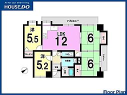 リヴィエール緑ヶ丘2 4LDKの間取図画像