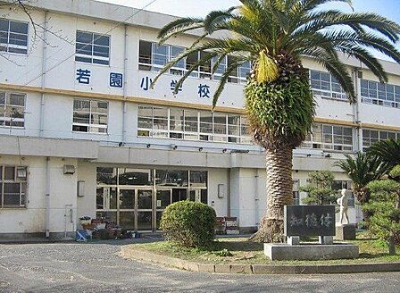 【若園小学校】 若園小学校 505m