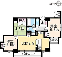 間取図画像 3LDK
