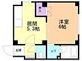 Uハウス北26条4階2.6万円