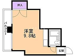 間取図画像 ワンルーム