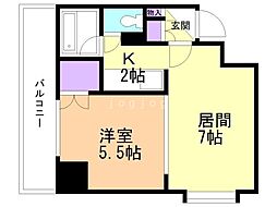 メープル北27条 2階