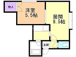 エントピア北26 1階