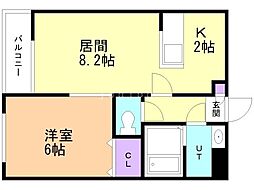 ｐｒｅｃｉｏｕｓ　ｃｏｕｒｔ　Ａｎｎｅｘ 4階/-