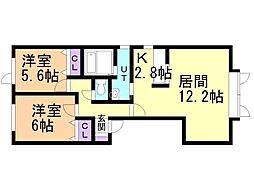 グランディII 1階