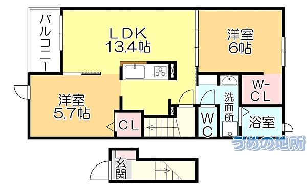 同じ建物の物件間取り写真 - ID:240028579361