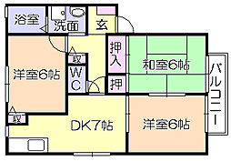 フォンテ-ヌ宮ノ陣IIIC 1階