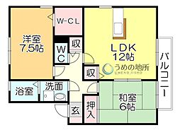メルベーユ・ドミールA棟 2階