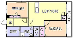 近藤コーポ 3階