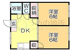富士ビル 3階/303