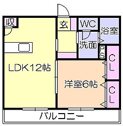 ルーンルディーI 1階