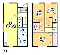 NID 3LDKの間取図画像